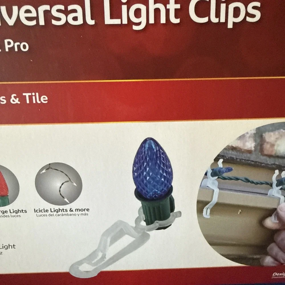 Smart Light Pro Pack Universal Light Clips 500 Count‎ NEW In Box!